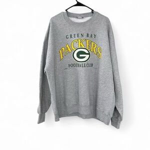 Lee Gray Packers Football Club Crewneck Sweater Size XXL